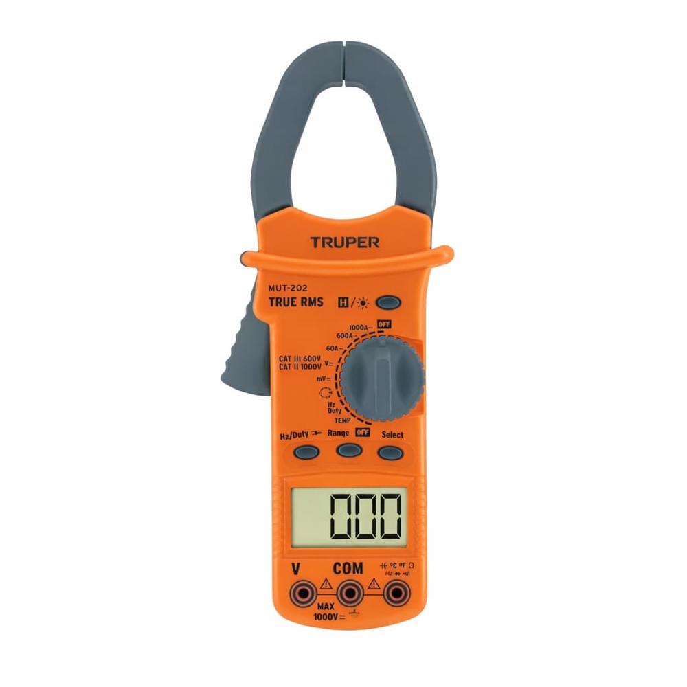 Multimetro Digital De Gancho  Amperimétrica TRUPER MUT-202
