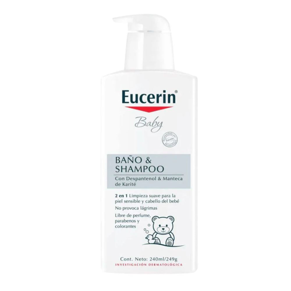 Eucerin Baby Baño y Shampoo 240ml