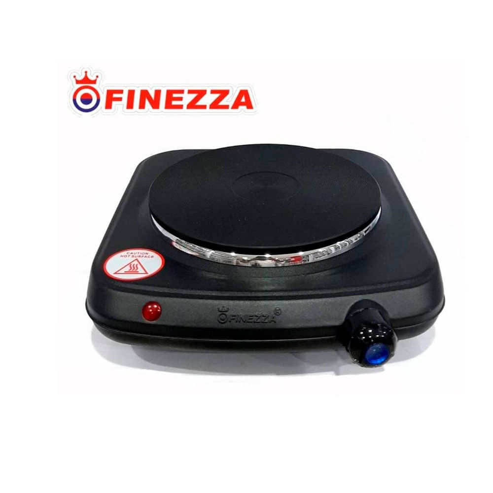 Cocina eléctrica Finezza 1 Hornilla FZ-201D1N Negro