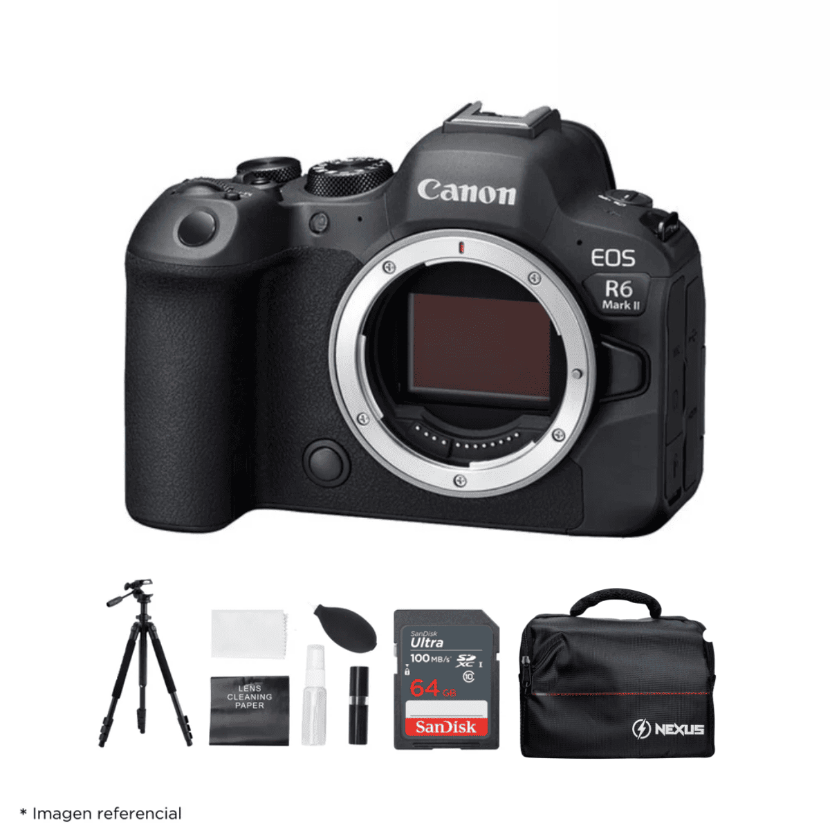 Cámara Canon EOS R6 Mark II Cuerpo Solo y Kit Ultimate