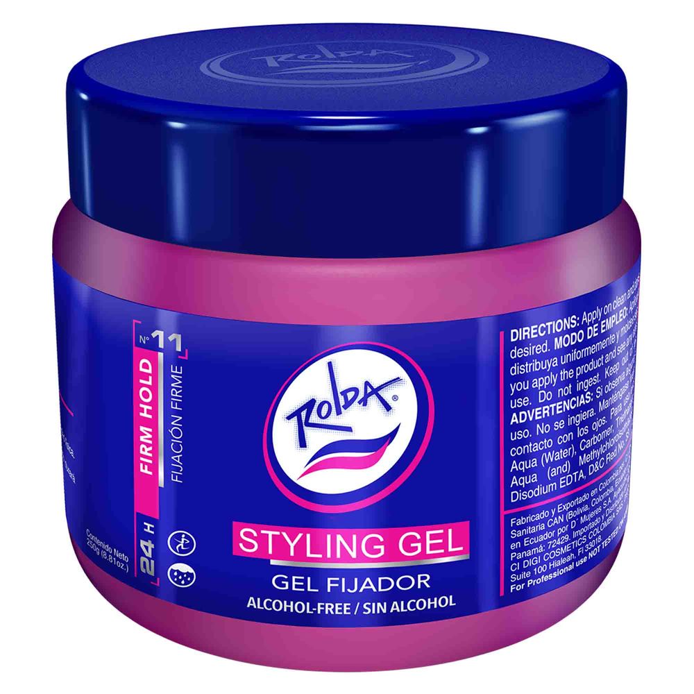 Gel Fijador ROLDA sin Alcohol Morado Pote 250g | plazaVea - plazaVea