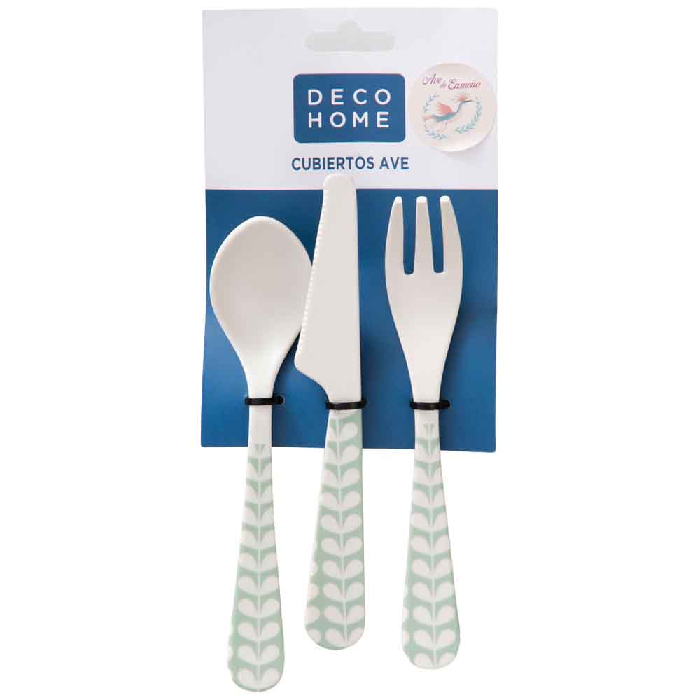 Set X3 Cubiertos DECO HOME Ave