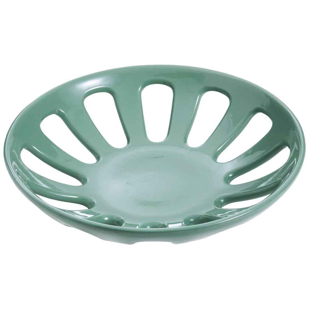 Frutero Verde Cerámica DECO HOME Ave