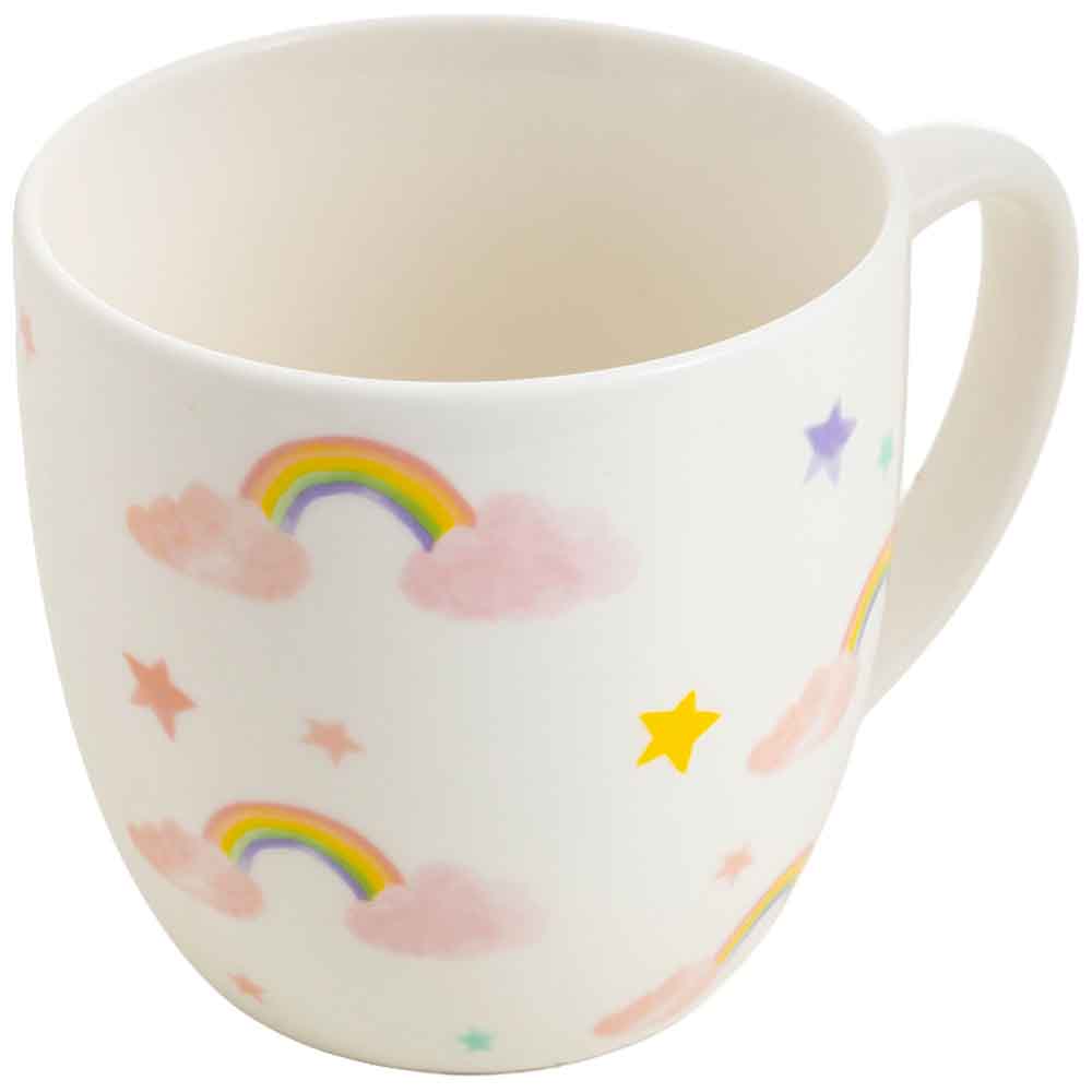Mug DECO HOME Arco Iris Rainbow Pattern