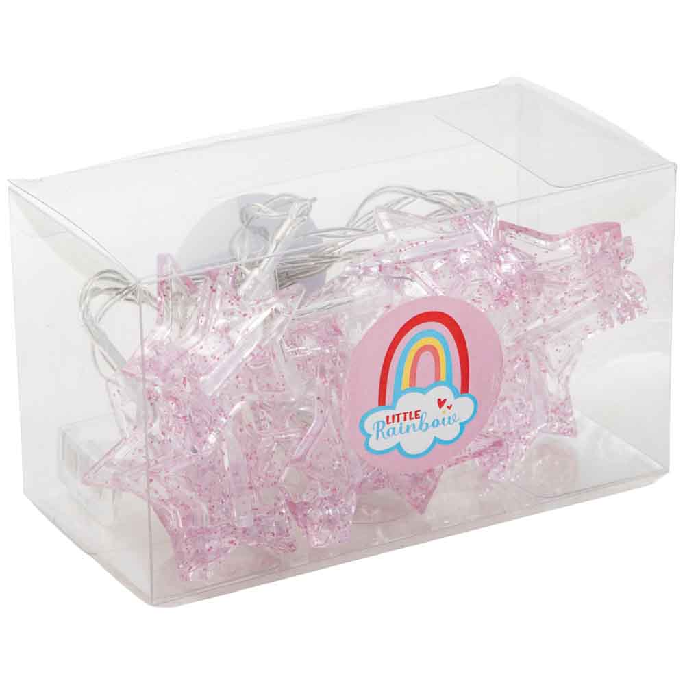 Cadena 10 Clip Estrellas LED DECO HOME Little Rainbow