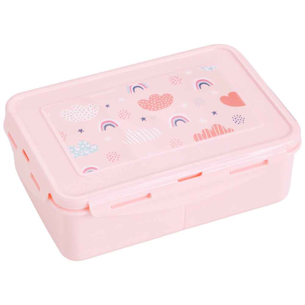 Táper DECO HOME 1.2L con Divisiones Little Rainbow