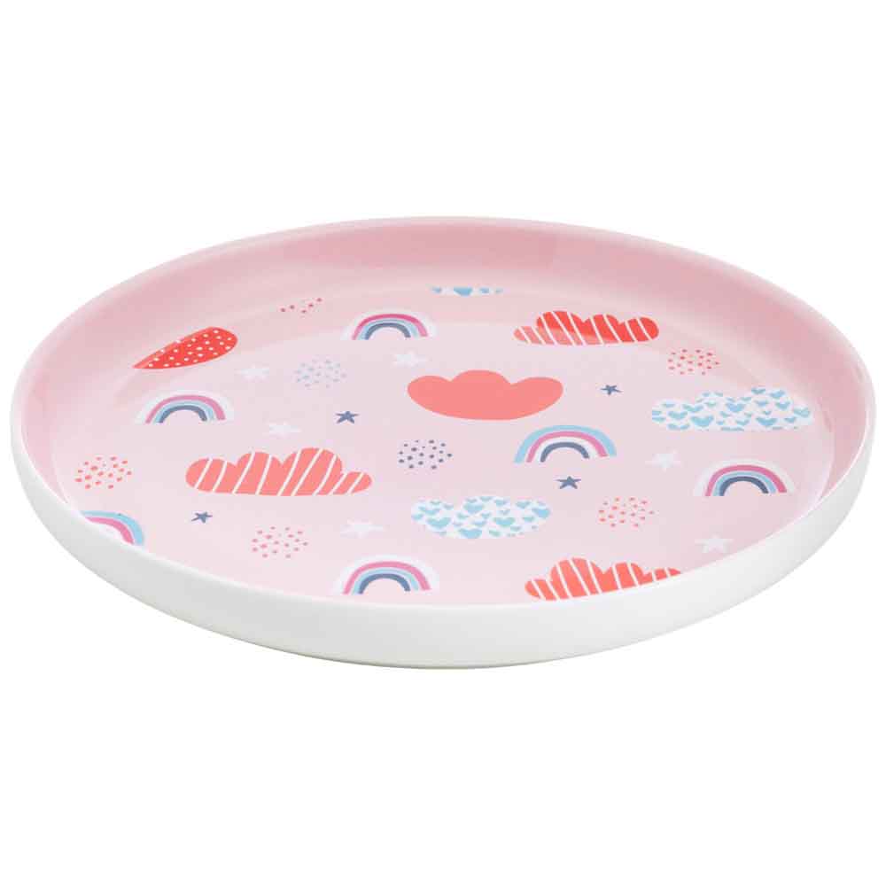Plato de Cerámica DECO HOME 19cm Little Rainbow