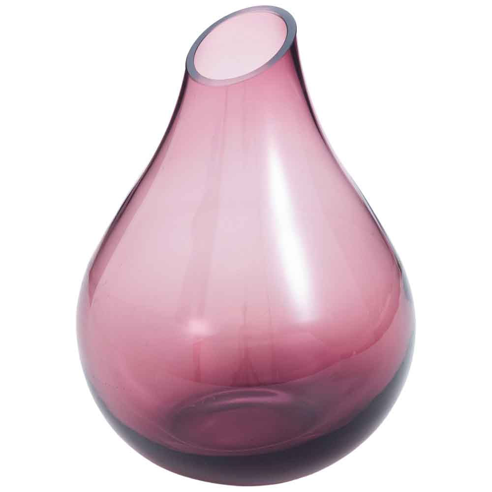 Florero de Vidrio DECO HOME Guinda Marruecos