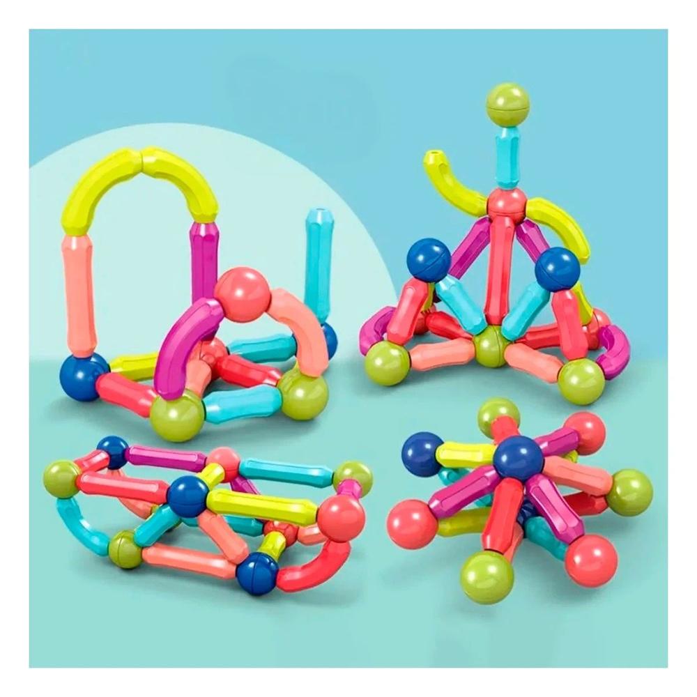 Kit Magnetico Educativo con Piezas Creativas para Juego Creativo en Casa Y+Papel Regalo