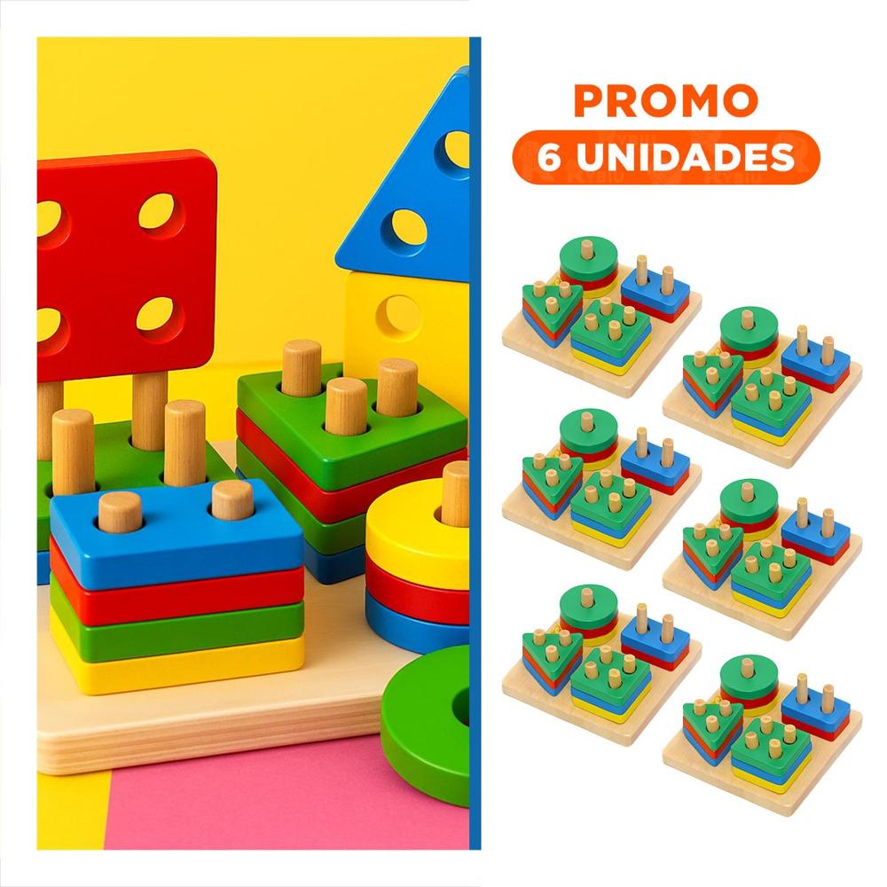 Pack6 Actividad Didactico Plantado para Niños Alegre y Habilidad Y+Regalo Sticker