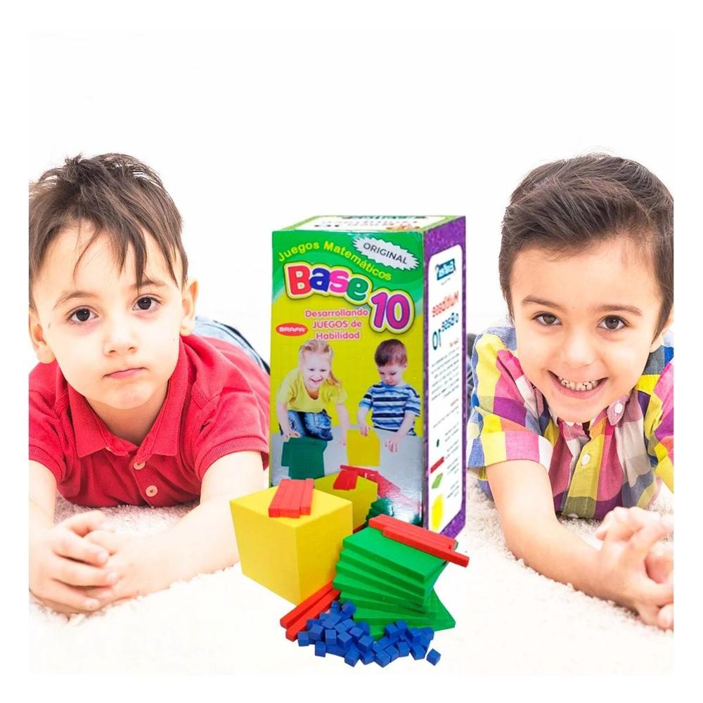 Set Interactivo Base 10 para Desarrollar Habilidades Matematicas en Ninos Y+Regalo Sticker