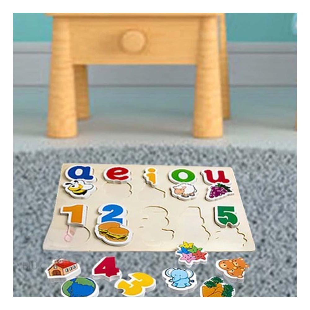 Pack12 Juego Educativo de Rompecabezas Alto Relieve y Colores Y+Papel Regalo