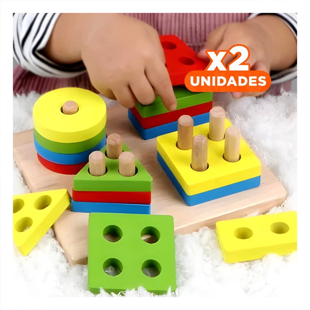 Pack2 Set Didactico Plantado para Niños Alegre y Colorido