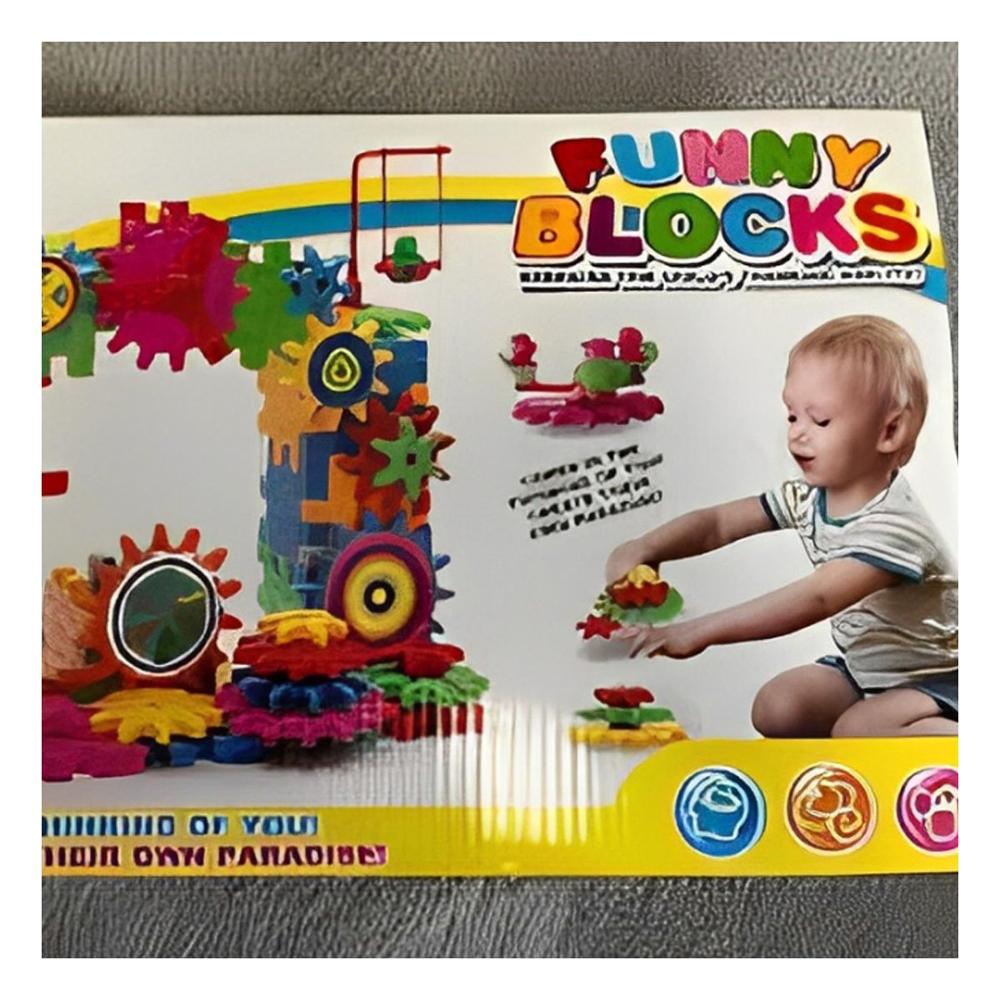 Juego Didactico de Granaje 108 Piezas para Niños