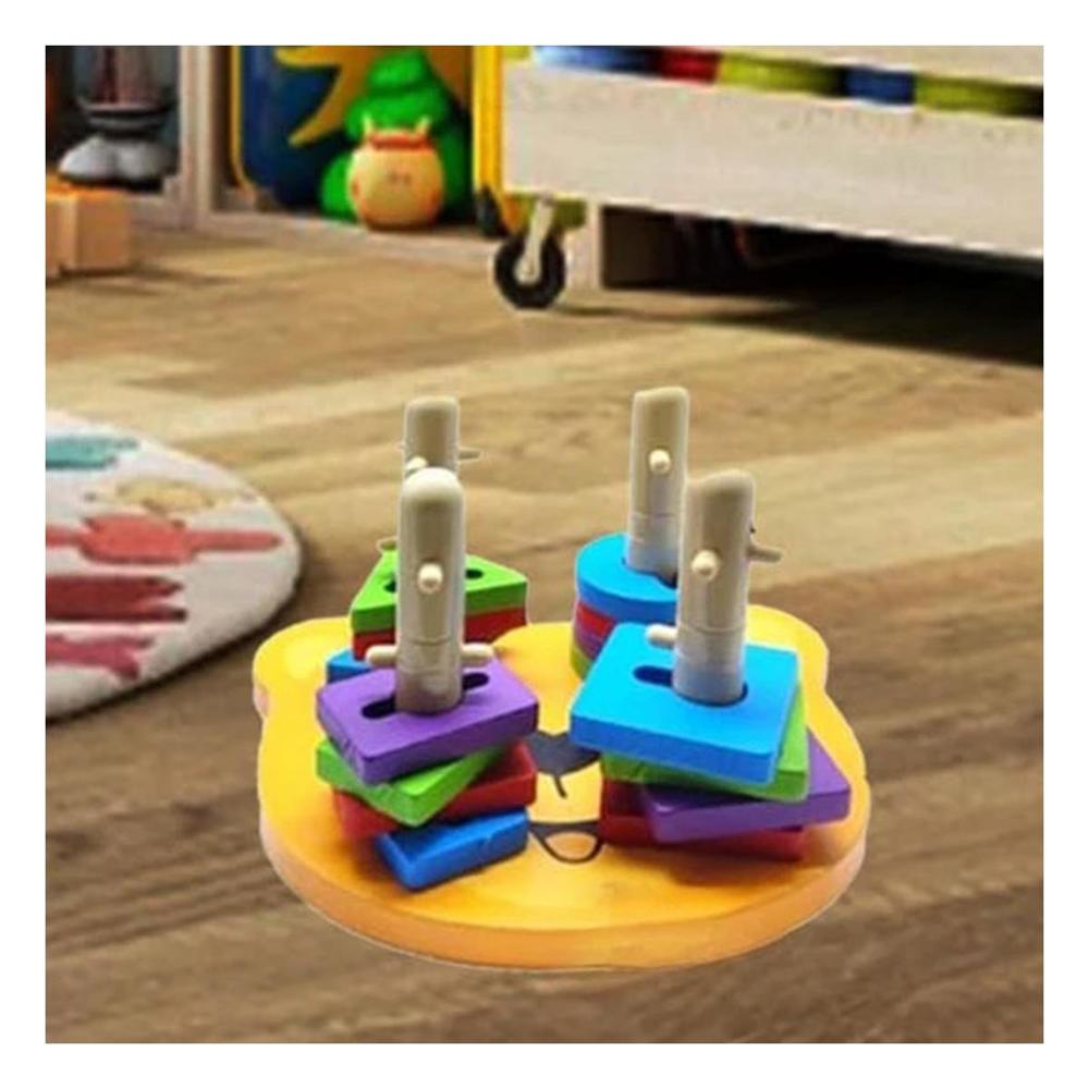 Pack12 Aprendizaje Didactico de Oso Encaje Juego Creativo Y+Papel Regalo