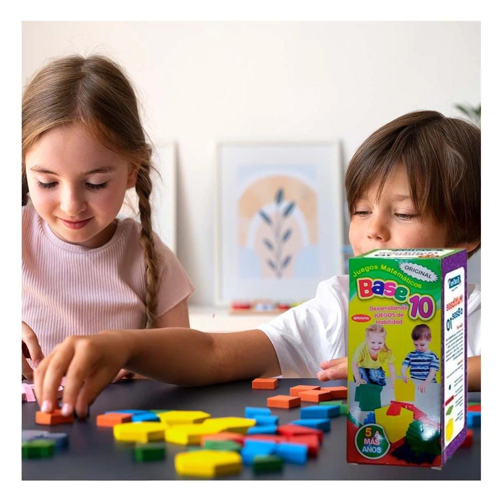 Set Escolar Base 10 para Desarrollar Habilidades Matematicas en Ninos Y+Post It