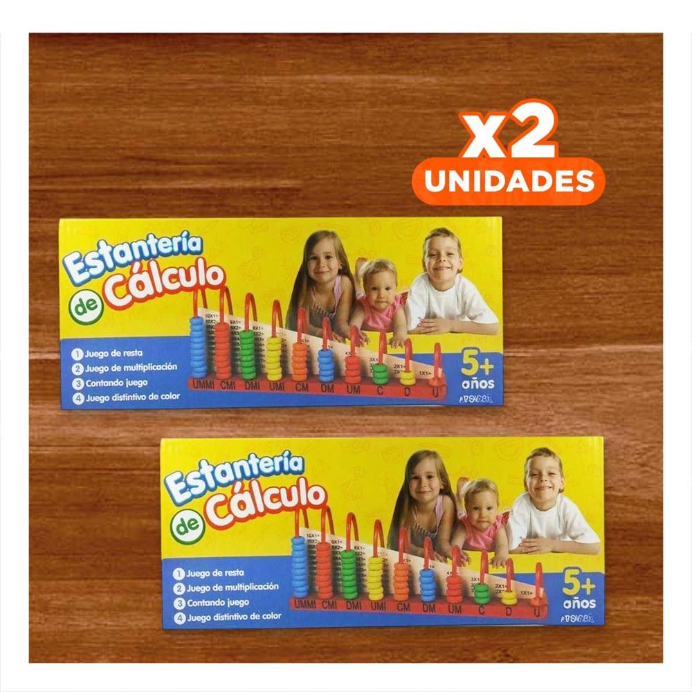 Pack2 Modulo de Calculos para Hogar con Diseno Funcional en Decoracion Blanca