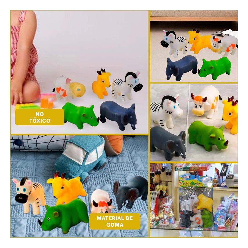 Coleccion Animales Chillones para Decoracion de Casa Y+Ligas Regalo