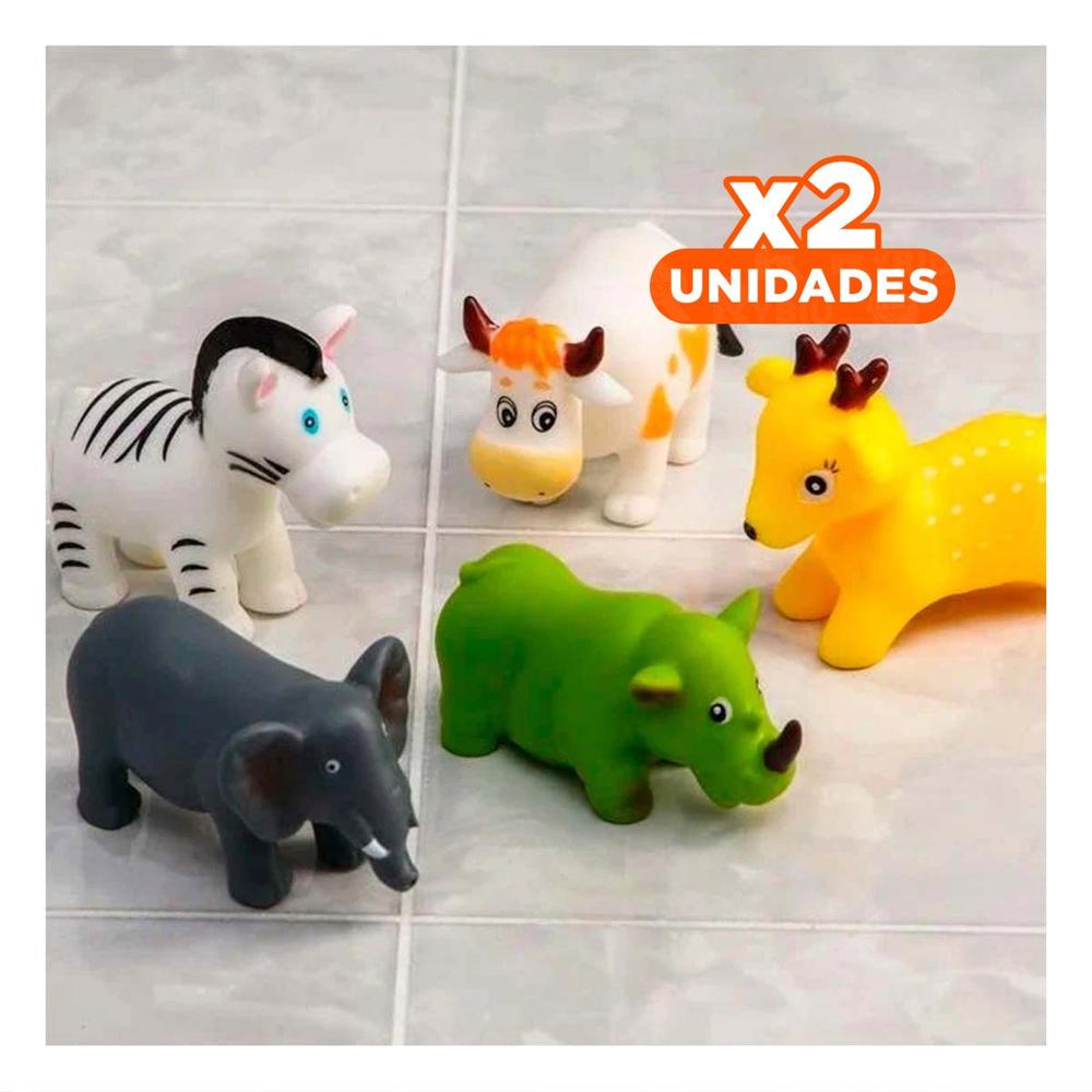 Pack2 Caja Animales Chillones para Hogar con Estilo Decorativo Y+Papel Regalo