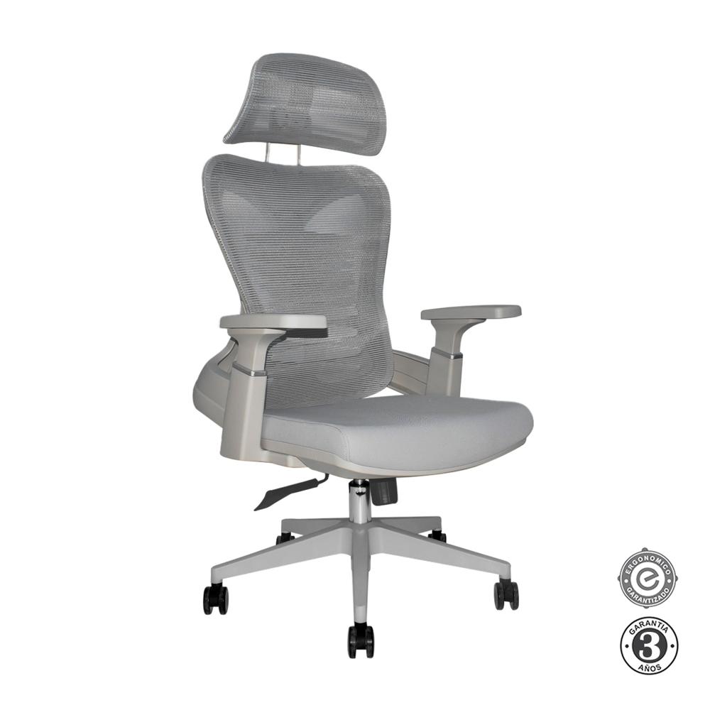 Silla Ergonómica Biox Gris Althea Confort
