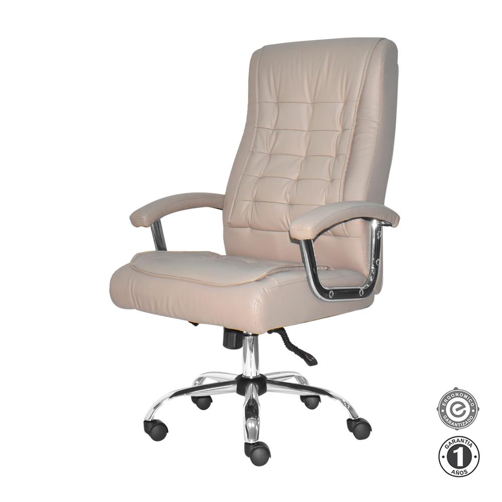 Silla Ergonómica Shiny Sg Presidente Taupe Althea Confort