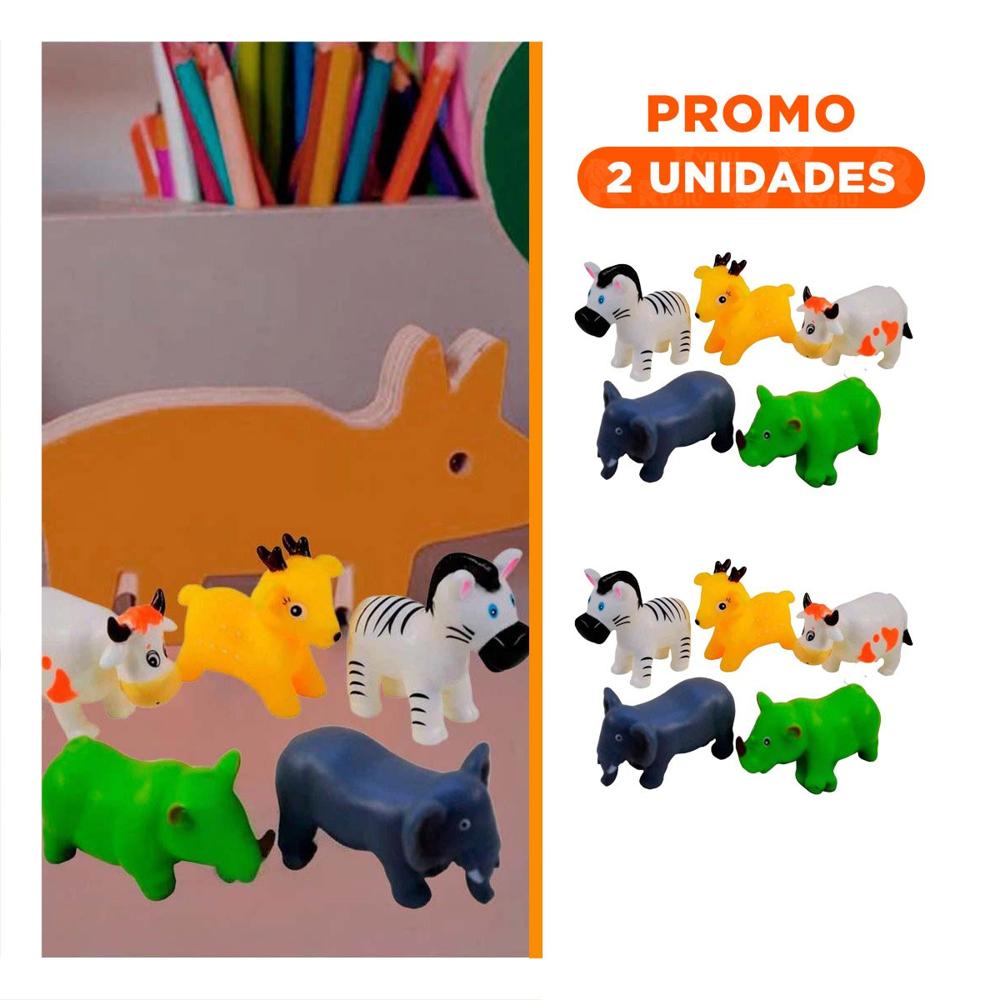 Pack2 Combo Animales Chillones para Decoracion y Uso en Casa Y+Regalo Sticker