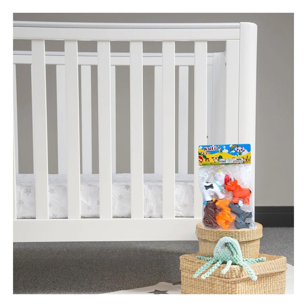 Juego de Animales Chillon de Granja con Sonido Suave para Hogar