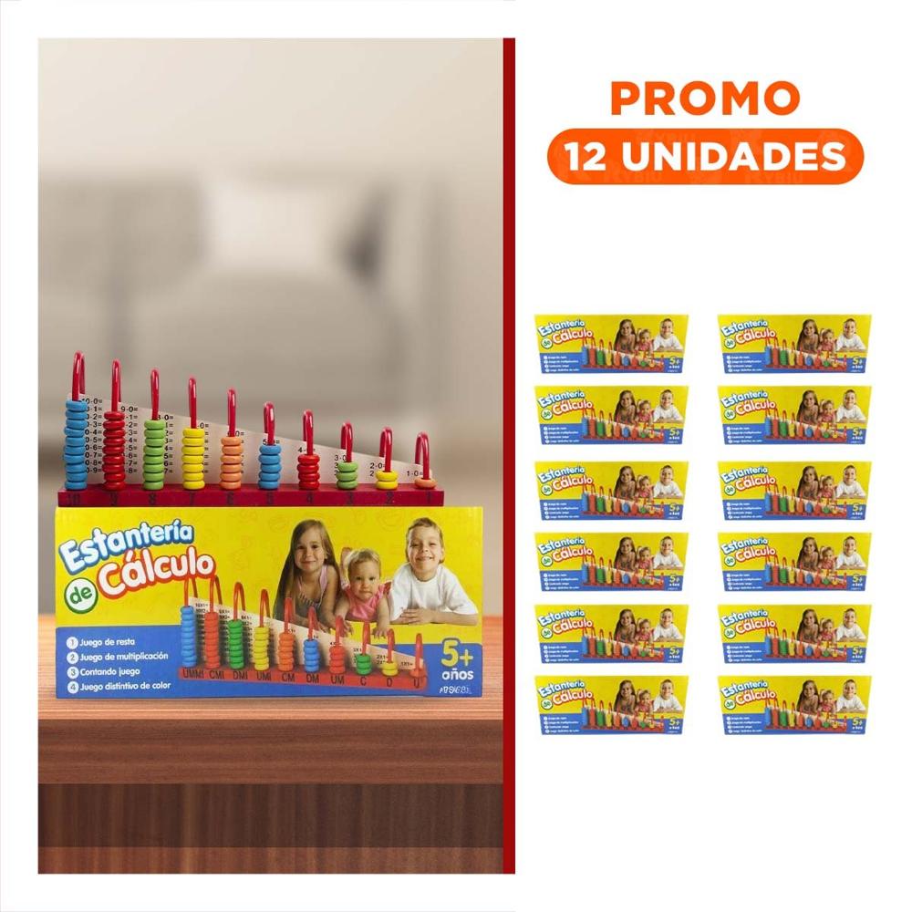 Pack12 Unidad de Calculos para Hogar con Diseno Funcional en Decoracion Blanca