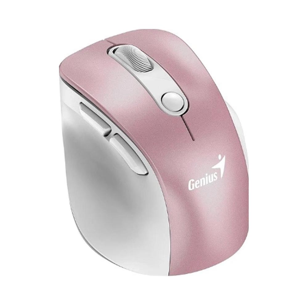 MOUSE GENIUS ERGO 9000S PRO DUAL RECARGABLE BT ROSADO