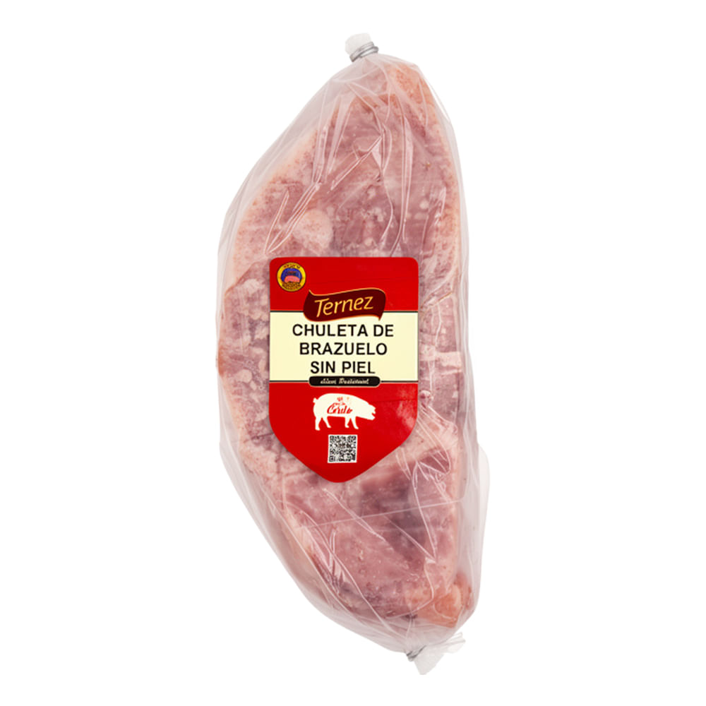 Chuleta de Brazuelo sin Piel Congelada TERNEZ x kg