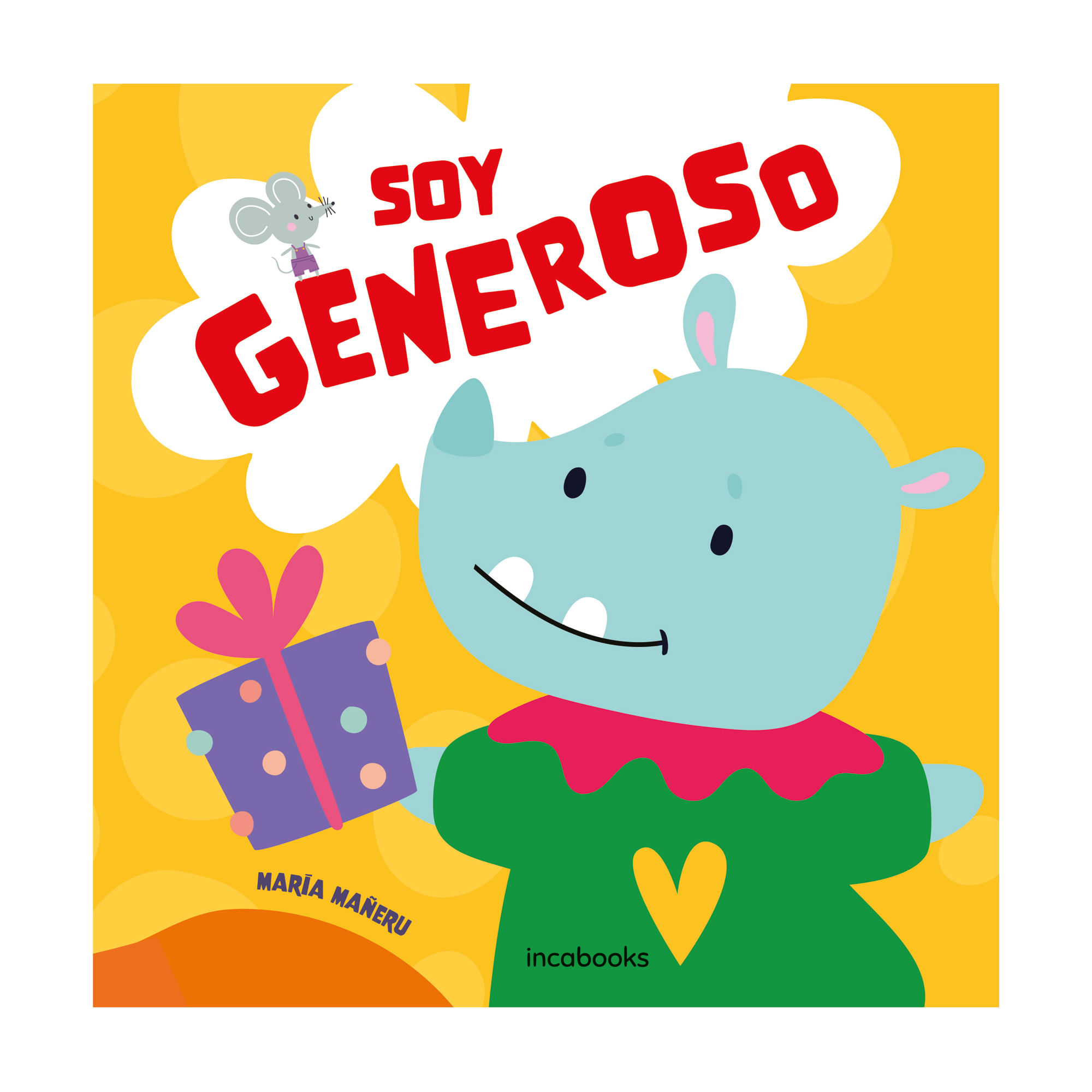 Libro INCABOOKS Valores Soy Generoso