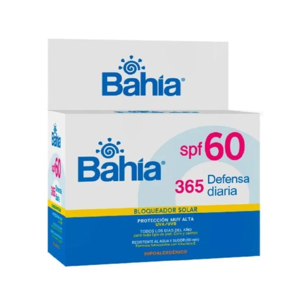 Bloqueador Solar Bahía 365 Defensa Diaria SPF60 Sachet 10 g. Caja x 20 Sachets
