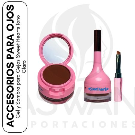 Gel y Sombra para Cejas Sweet Hearts Tono Claro