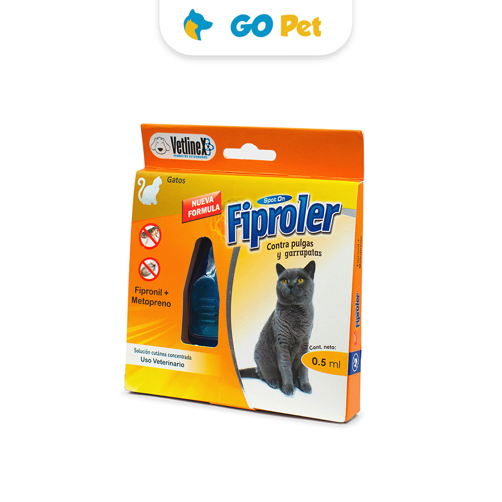 Fiproler Pipeta Para Gato 0.5 Ml