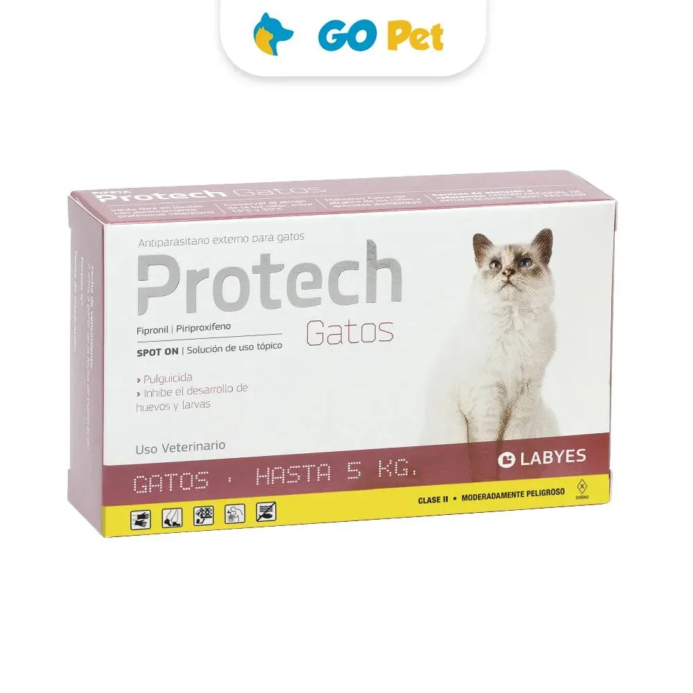 Protech Pipeta Gatos (1 - 5kg)