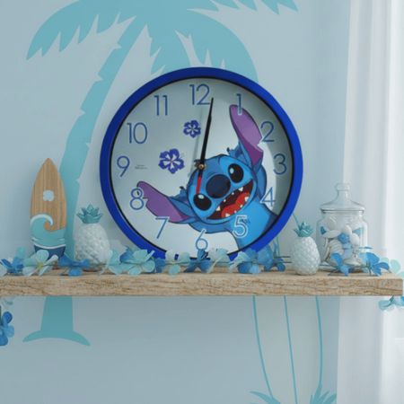 Reloj Stitch Feliz 25cm