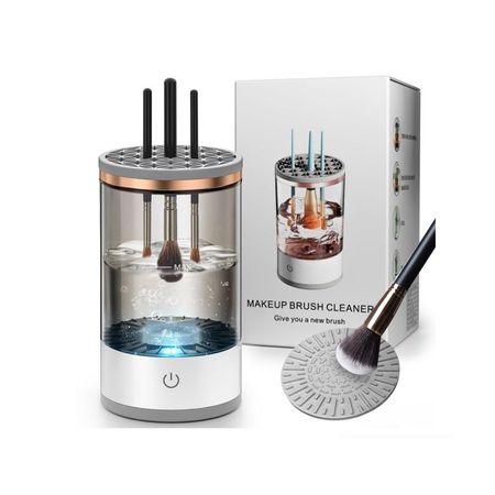 Maquina limpiadora de brochas de maquillaje
