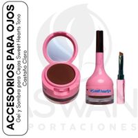 Gel y Sombra para Cejas Sweet Hearts Tono Castaño Claro