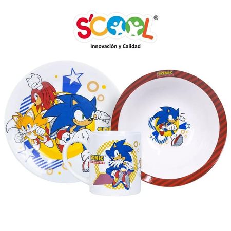 Set de Cerámica x 3Pz Sonic