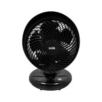 Ventilador De Mesa Plástico 3 Velocidades 30W Sole Turbomax