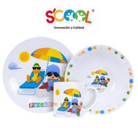 Set de Cerámica x 3Pz Pocoyo H