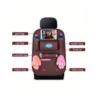 Organizador para Asiento de Auto Color Beige