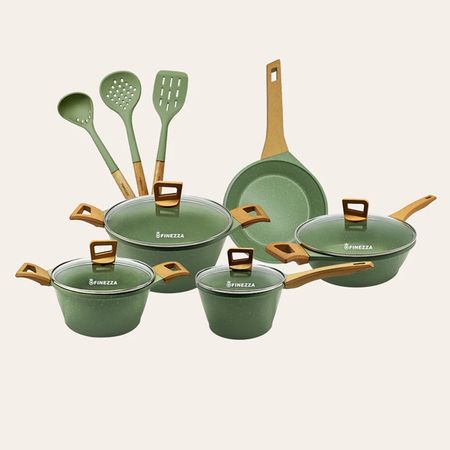 Juego de ollas ultragranito de 12 pzs-Finezza FZ-X1733CV