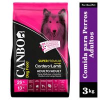 Comida para Perro Mediano y Grande Canbo Cordero 3 kg