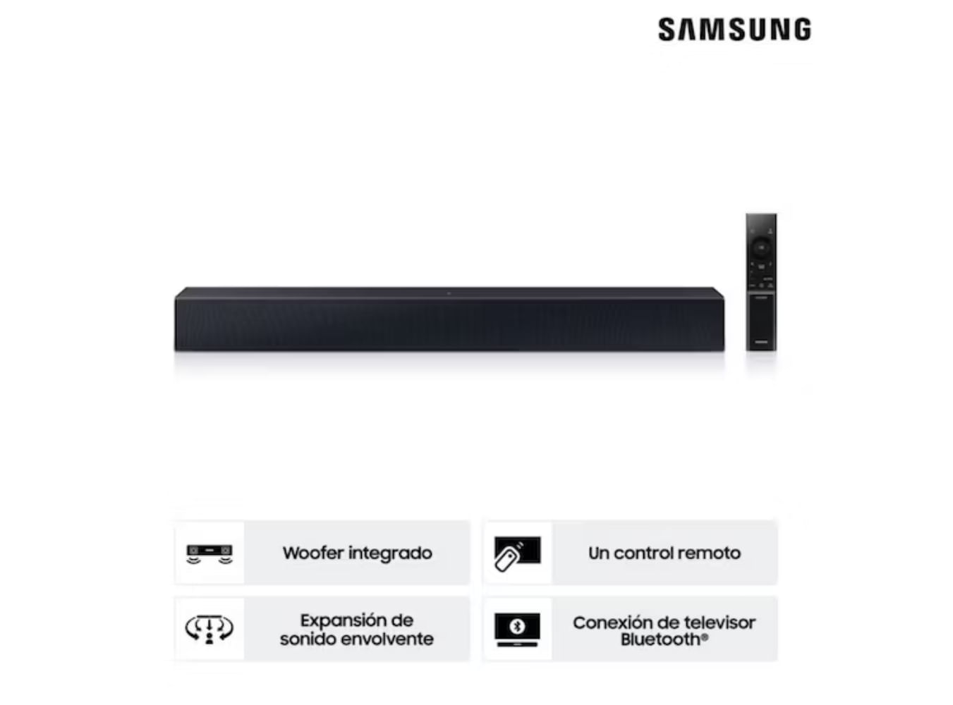 Soundbar Samsung 2.0 CH HW B400