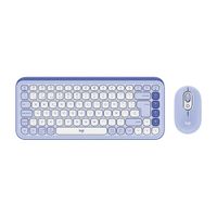TECLADO LOGITECH  MOUSE POP ICON BLUETOOTH WIRELESS SP LILA