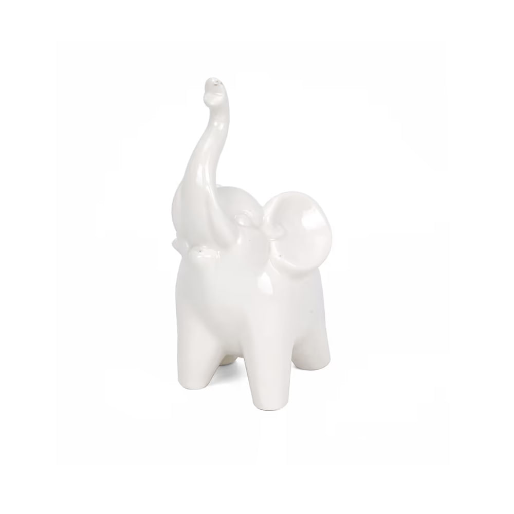 FELIZ DIA MAMA - Adorno de porcelana elefante modelo