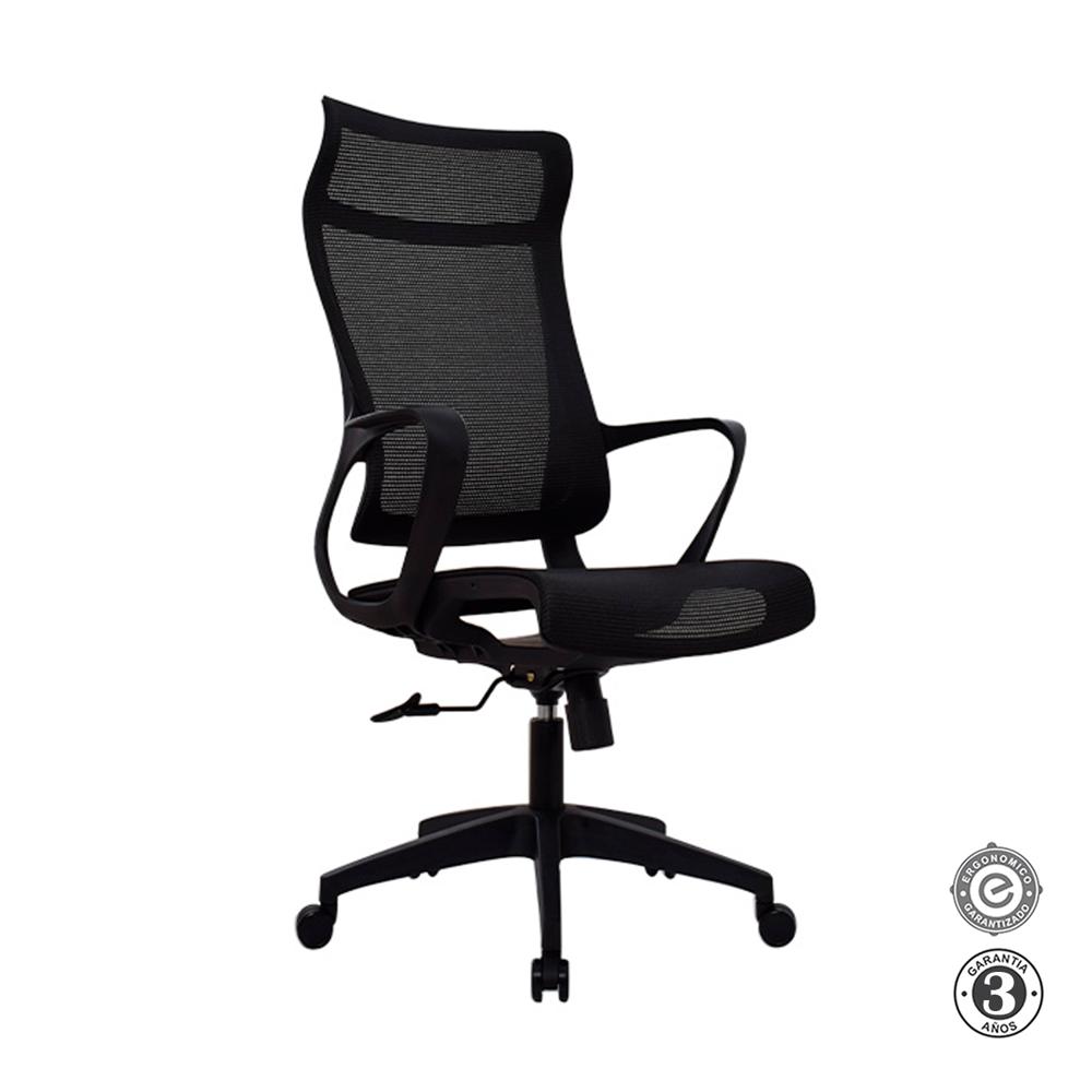 Silla Ergonómica Rigs Presidente Malla Negro Althea Confort