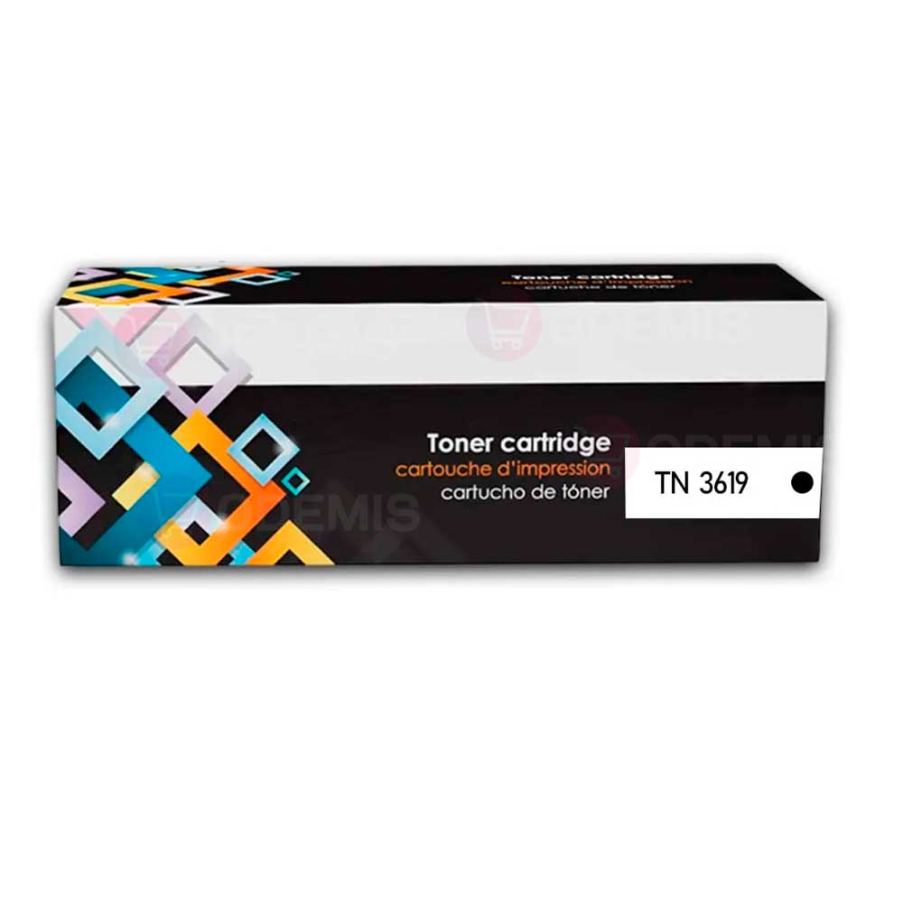Toner Brother TN 3619 Negro 18.000 Pag HL-L5210DN Compatible