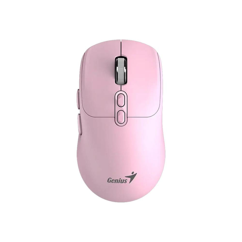 MOUSE GENIUS NX-8080S BT AI COPILOT DUAL WIRELESS ROSADO